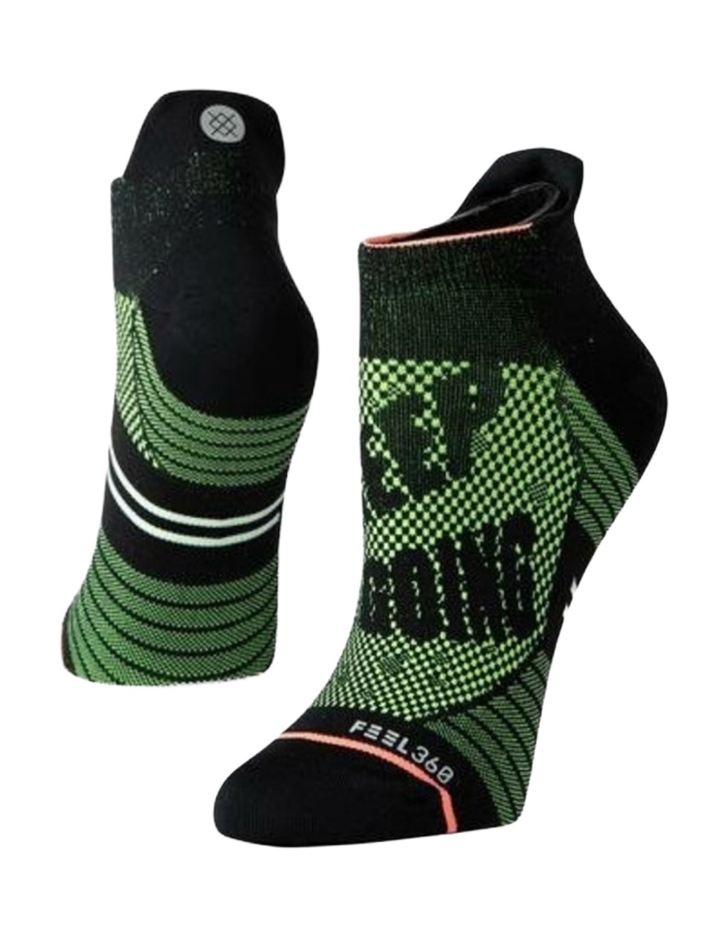 $11❤️‍🔥 Stance Feel360 Bike Performance KEEP GOING Low Socks MEDIUM M NEW Womens
